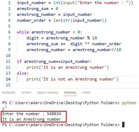 How To Check N-Digit Armstrong Numbers In Python [3 Examples]