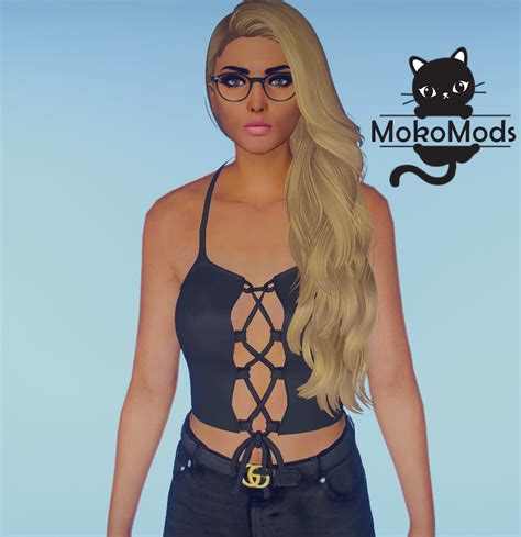 Front Tied Short Top For MP Female GTA 5 Mod