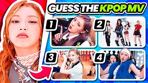 GUESS THE KPOP MV BY 4 SCREENSHOTS KPOP QUIZ 2024 YouTube