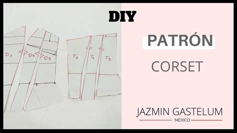 Cómo Hacer el Patrón de un Corset How To Make a Corsets Pattern