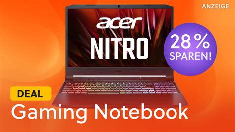 RTX 3060 für unterwegs: Das Acer Nitro 5 Gaming-Notebook ist aktuell ...
