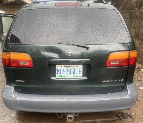 Registered 1999 Toyota Sienna LE Neatly Used Faultless Autos Nigeria