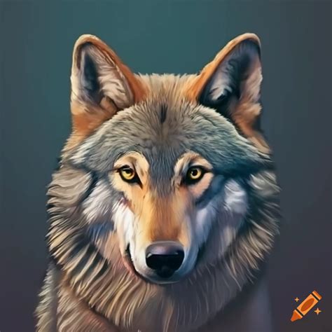 Wolf On Craiyon