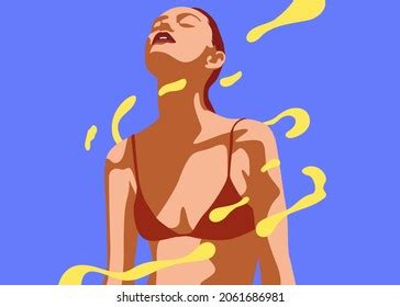 892 Pop Art Bikini Model Images Stock Photos Vectors Shutterstock