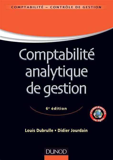 Comptabilit Analytique De Gestion Me Dition Hachette Fr