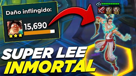 Mi Compo Secreta De Lee Sin Lo Revienta Todo En Tft Set Youtube