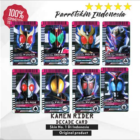 Jual Sticker Kartu Atm Kamen Rider Decade Skin Card Emoney Flazz