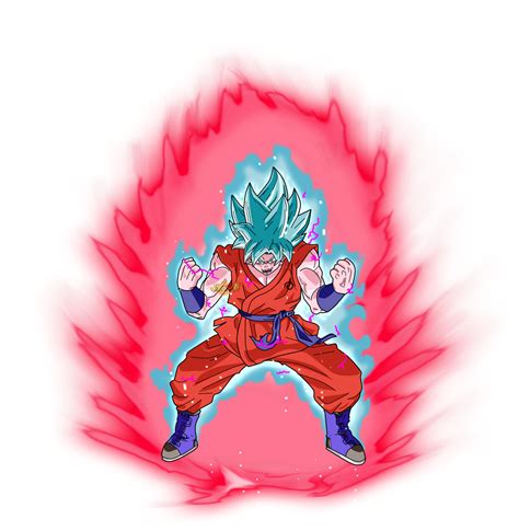 Goku Kaioken Ssgss Kii By Jaredsongohan On Deviantart