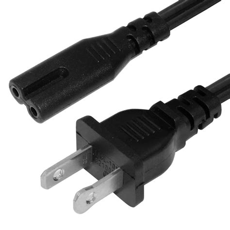 Ac C7 C8 Extension Cable Iec 320 Canada Us Plug 110v Usa 2 Pin 2pin