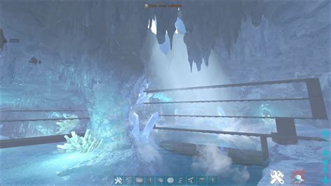 Ark Building An Unraidable Ice Cave Island Youtube