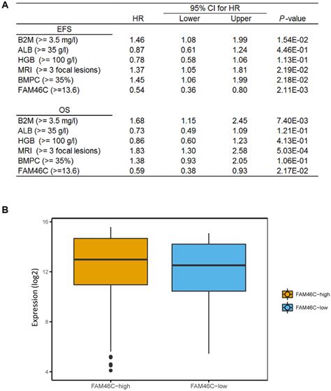 FAM46C Mediated Tumor Heterogeneity Predicts Extramedullary Metastasis