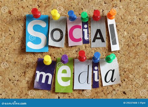 Social Media Royalty Free Stock Photos Image 29237408