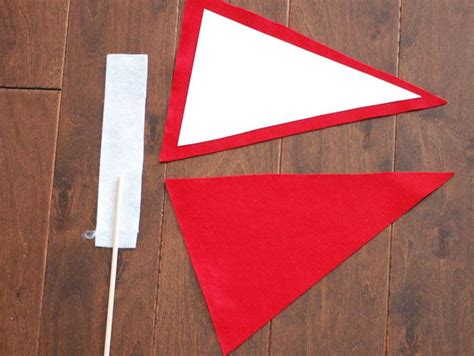 Step Felt Diy Flag Diy Felt Pennants