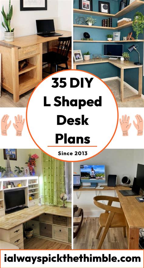 Diy L Shaped Desk Plans At Nancy Hutchinson Blog