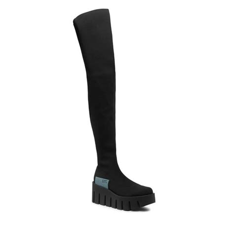 Muszkieterki United Nude Grip Long Boot Lo 10783788181 Basalt Eobuwie