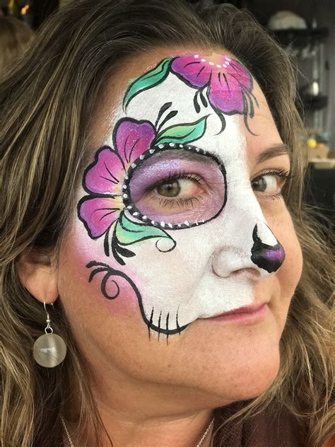 Realistic Skull Face Paint