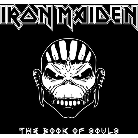Iron Maiden Logo White