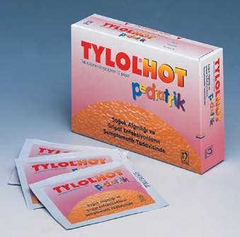 Tylol Hot Pediatrik 6 Poşet Granül İlaç Prospektüsü