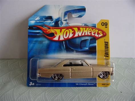 ANCIENNE HOT WHEELS CHEVY NOVA FIRST EDITIONS Neuve Sous Blister NOS MIB EUR