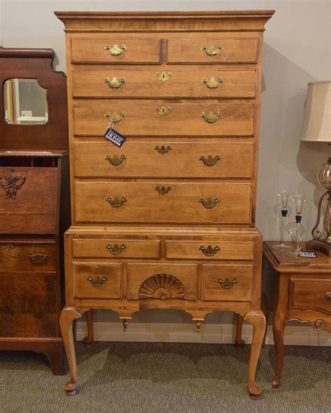 Ethan Allen Highboy Dresser Hot Sale