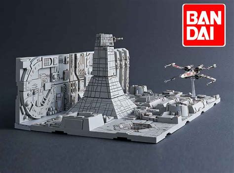 Bandai Hobby Star Wars 1144 Plastic Model Death Star Attack Set From