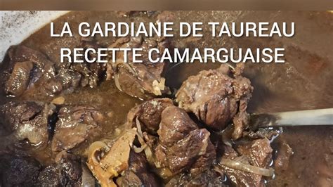 GARDIANE DE TAUREAU Recette Camarguaise YouTube