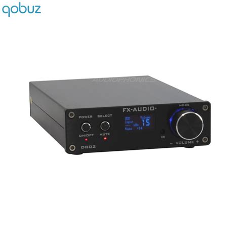 FX-AUDIO D802 Digital Amplifier STA326 Class D stereo 2x50W / 8 Ohm ...