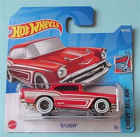 Hot Wheels Chevy Red HW Chevy Bel Air Series Birthday Gift Miniature Collectable Model Toy