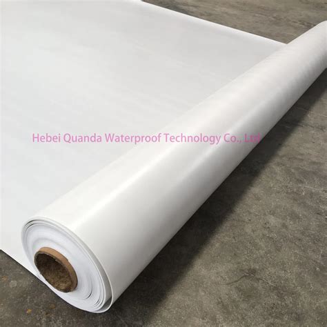 Roofing Reinforced PVC Polyvinyl Chloride Roofing Waterproofing