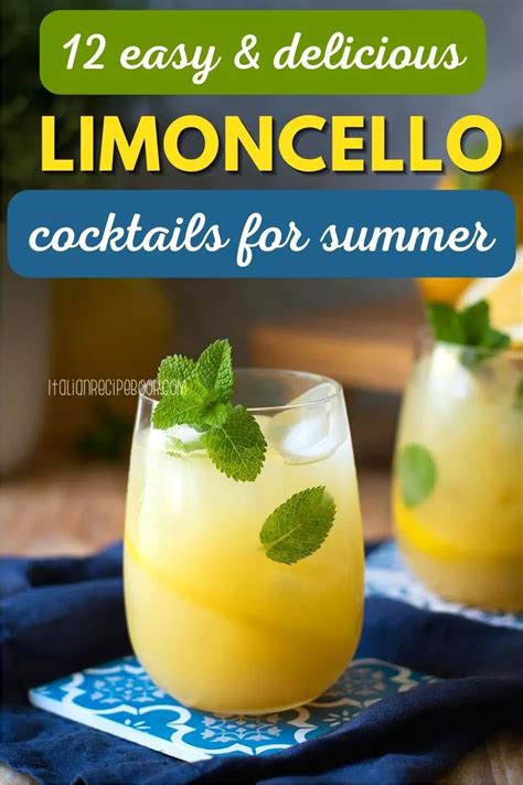 Limoncello Cocktails Easy Delicious