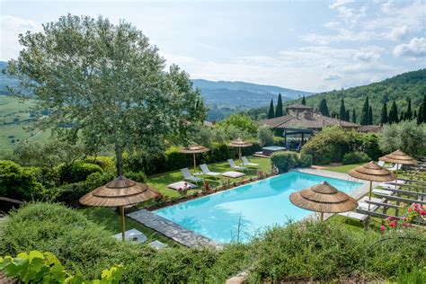 The Pool Areas Terre Di Baccio Country House In Chianti