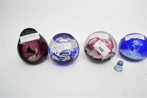 Lot 142 Caithness Limited Edition Paperweights