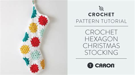 Crochet Hexagon Christmas Stocking Yarnspirations