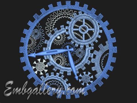 "Механика"_2 | Machine embroidery design