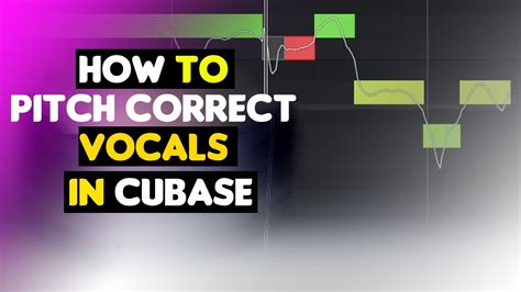 HOW TO FIX BAD OFF KEY VOCALS IN CUBASE VariAudio Pitch Correction