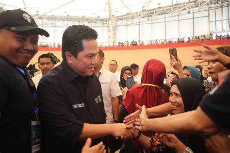 Nasabah PNM Mekaar Sentuh 20 Juta Erick Thohir Dukungan Presiden