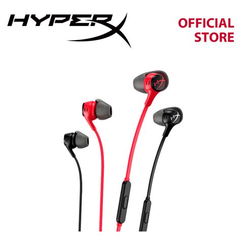 Hyperx Cloud Earbuds Ii Gaming Headphones หูฟังเอียร์บัด หูฟังมีสาย การเชื่อมต่อแบบ 35 มม