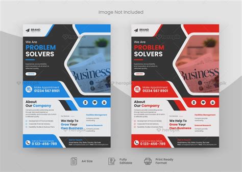 Corporate Business Flyer Template By Didargds Heropik Marketing