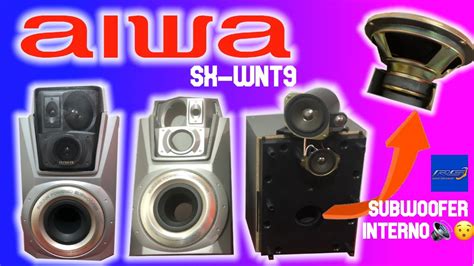 AIWA NSX T9 Cajon BandPass Que Hay Dentro De Sus Bocinas