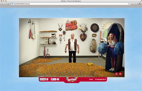 Skittles Touch The Rainbow Luke Hawkins