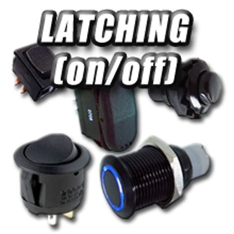 INSTALLATION ACCESSORIES - Switches - Latching Switches - AVS