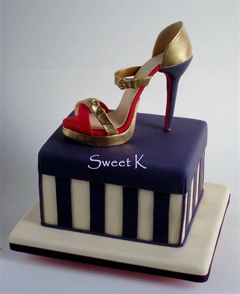 Shoe Cake Decorated Cake By Karla Sweet K CakesDecor