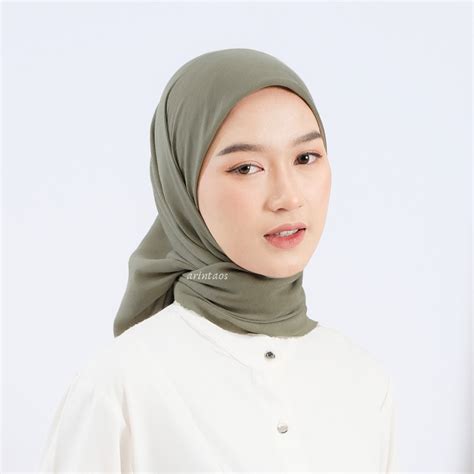 Jual Basic Voal Hijab Segi Empat Voal Premium Voal Laser Cut