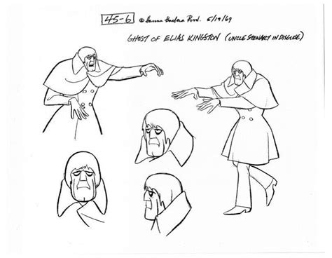 Scooby Doo Villains Model Sheet Character Designs Book 4712134612