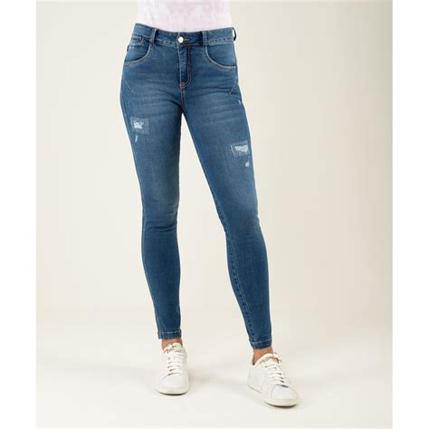 Venta Jeans De Tiro Alto En Stock