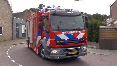 Toet Brandweer Brielle Met Spoed Naar Handmelder YouTube