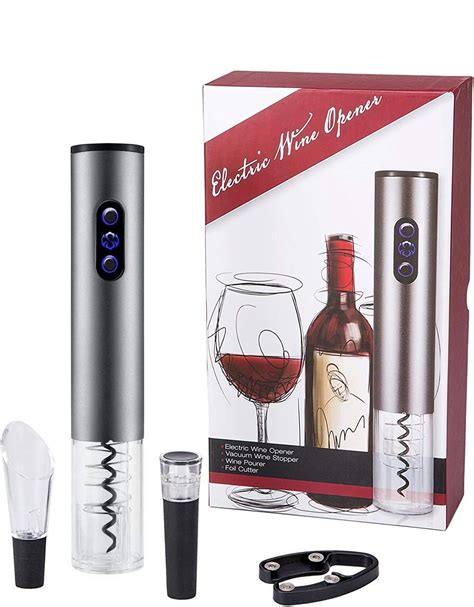 Hotool Tire Bouchon De Vin Electrique Rechargeable Ouvre Bouteille