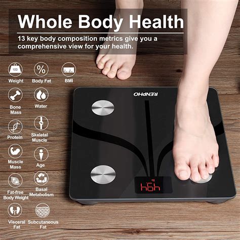 Renpho Body Fat Scale Weight Bathroom Smart Digital Bluetooth Usb