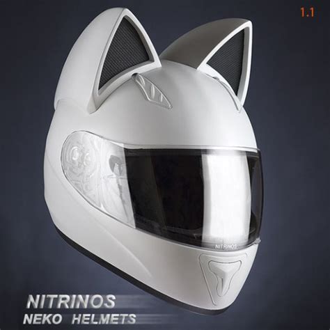 Neko Motorcycle Helmets Featuring Cute Cat Designs Are Purr Fect For