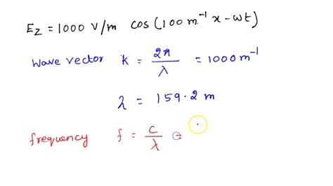 SOLVED A Plane Electromagnetic Wave Travels In Vacuum Along The Y